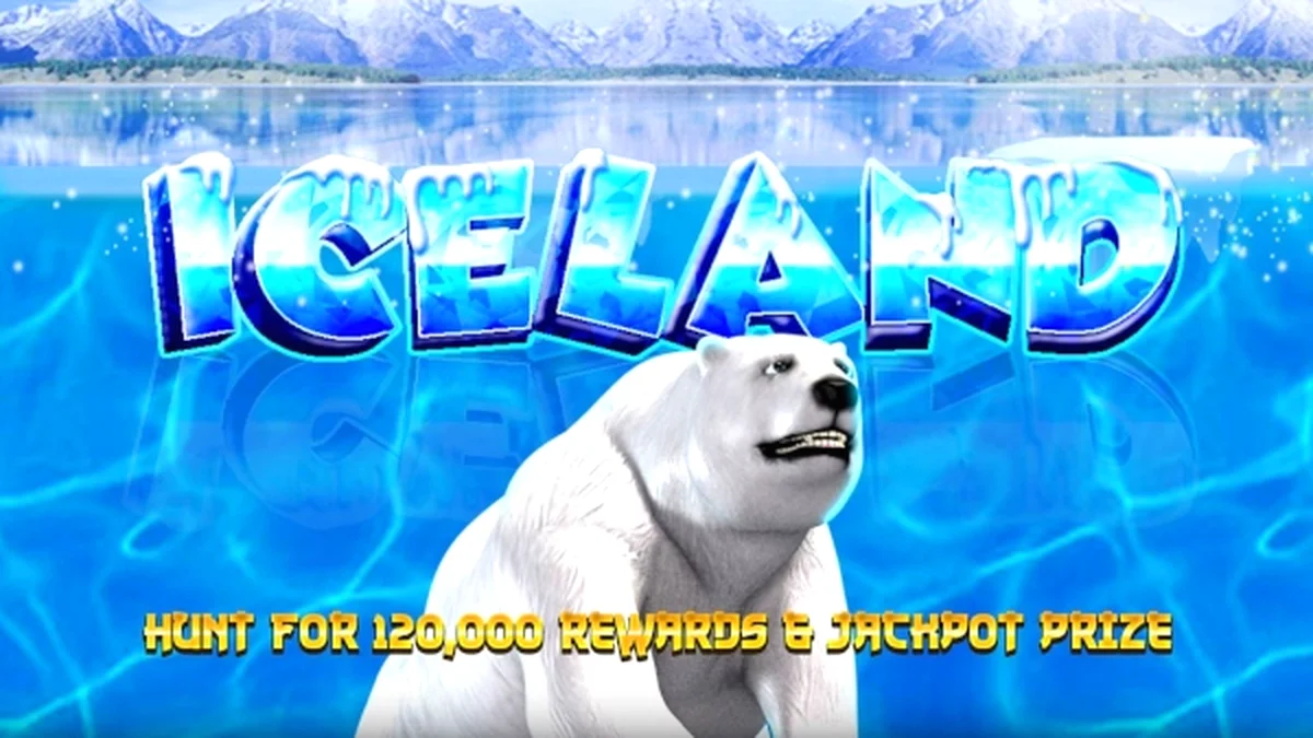Tampilan visual slot Iceland dengan tema musim dingin yang memukau