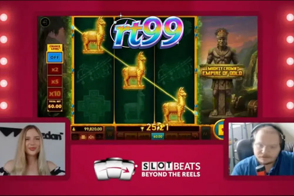 Tampilan visual slot Mighty Crown: Empire of Gold